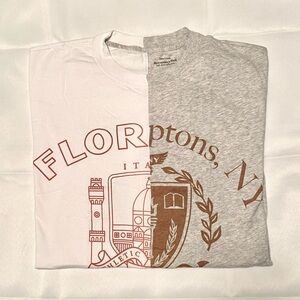 Abercrombie & Fitch Soft A&F Collection Split Graphic Short Sleeve Tee NWT XL